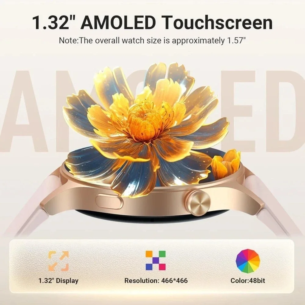 Fitpolo Smart Watch for Women 1.3